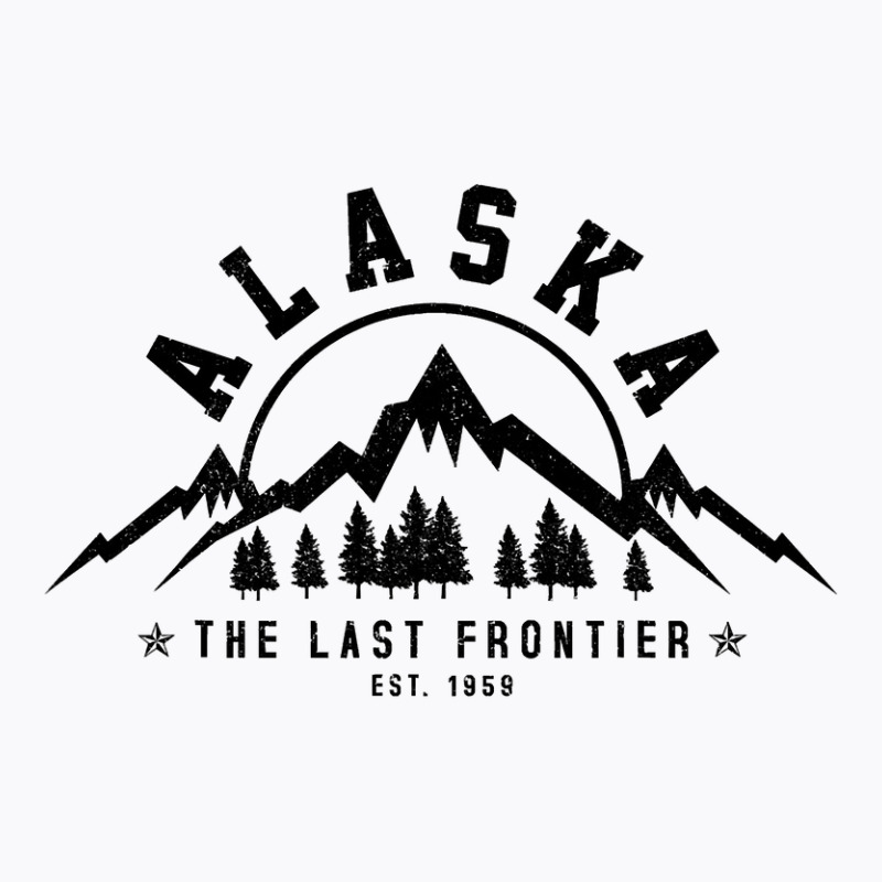 Alaska The Last Frontier Est . 1959 Mountains Nature Gift T Shirt T-shirt | Artistshot