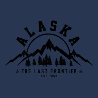 Alaska The Last Frontier Est . 1959 Mountains Nature Gift T Shirt Men Denim Jacket | Artistshot