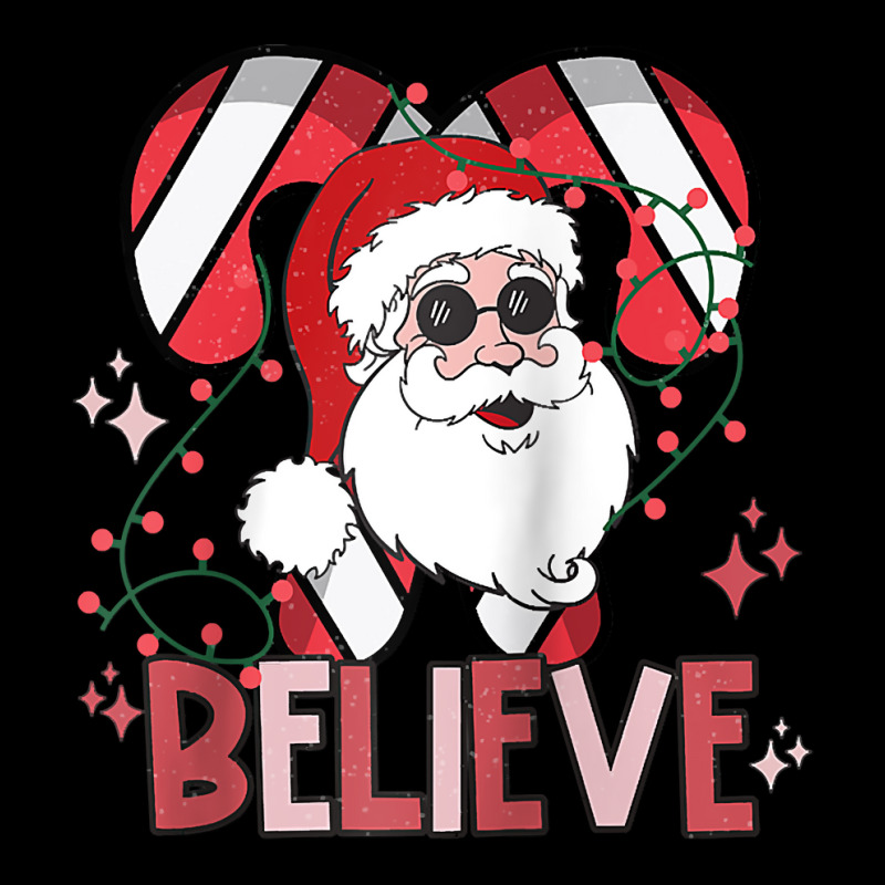 Believe Santa Claus Funny Christmas Party Merry Christmas Raglan Baseb Fleece Short by hapusajehae | Artistshot