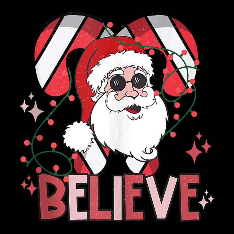 Believe Santa Claus Funny Christmas Party Merry Christmas Tank Top Pocket T-Shirt by hapusajehae | Artistshot