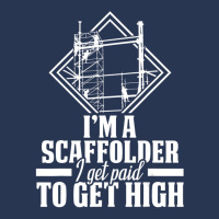 Scaffolder I Get Paid Scaffold Builder Scaffolding Ladies Denim Jacket | Artistshot