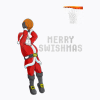 Womens Funny Merry Swishmas Christmas Basketball Player V Neck T Shirt T-shirt | Artistshot