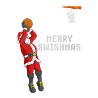 Womens Funny Merry Swishmas Christmas Basketball Player V Neck T Shirt V-neck Tee | Artistshot