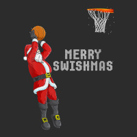 Womens Funny Merry Swishmas Christmas Basketball Player V Neck T Shirt Exclusive T-shirt | Artistshot