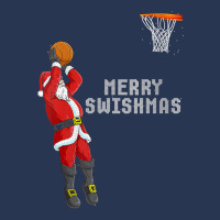 Womens Funny Merry Swishmas Christmas Basketball Player V Neck T Shirt Men Denim Jacket | Artistshot