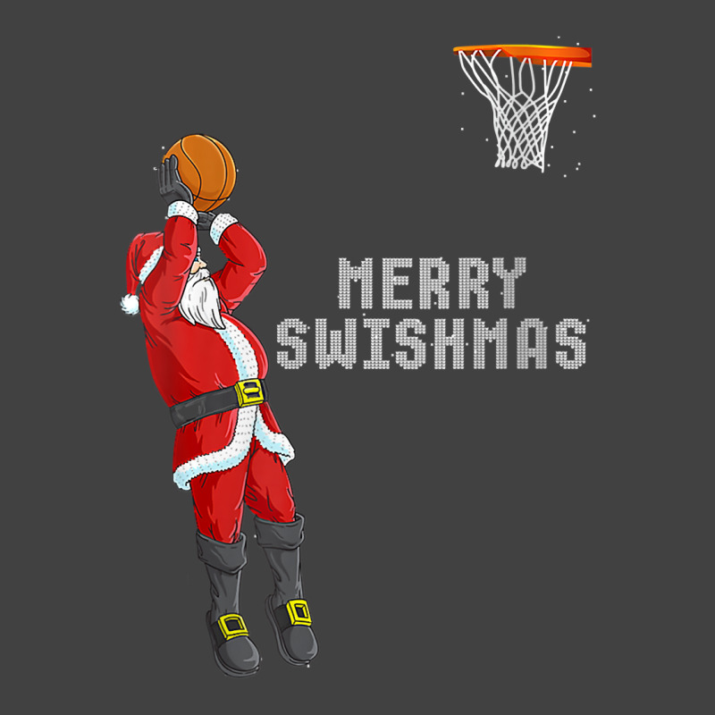 Womens Funny Merry Swishmas Christmas Basketball Player V Neck T Shirt Vintage T-Shirt by maecopaharo | Artistshot