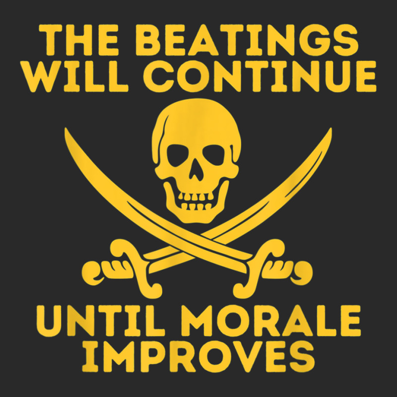 The Beatings Will Continue Until Morale Improves Printed hat by DevynGiorgio | Artistshot