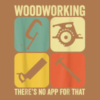 Woodworking There's No App Circular Saw Woodworker T Shirt Vintage Short | Artistshot