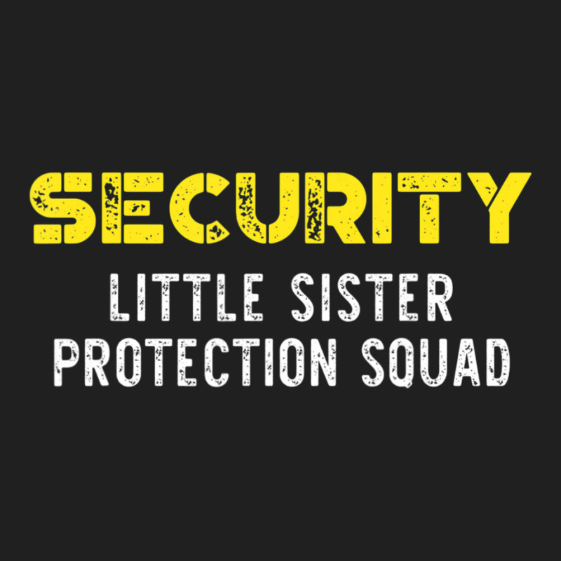 Security Little Sister Protection Squad Big Brother Ladies Polo Shirt by cm-arts | Artistshot