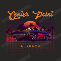 Center Point Alabama Retro Vintage 80s 90s Muscle Cars Retrowave Aesth Ladies Fitted T-shirt | Artistshot