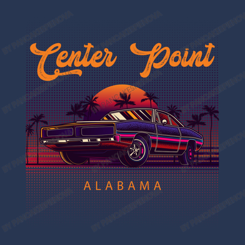 Center Point Alabama Retro Vintage 80s 90s Muscle Cars Retrowave Aesth Ladies Denim Jacket by pancakespienova | Artistshot