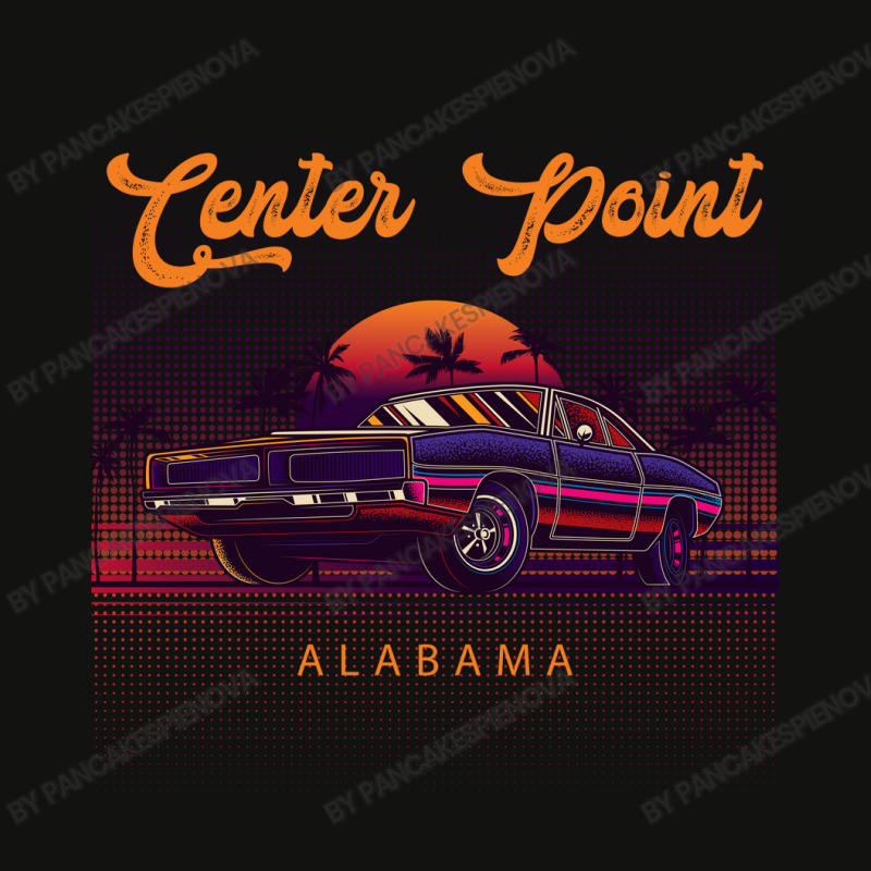 Center Point Alabama Retro Vintage 80s 90s Muscle Cars Retrowave Aesth Scorecard Crop Tee by pancakespienova | Artistshot