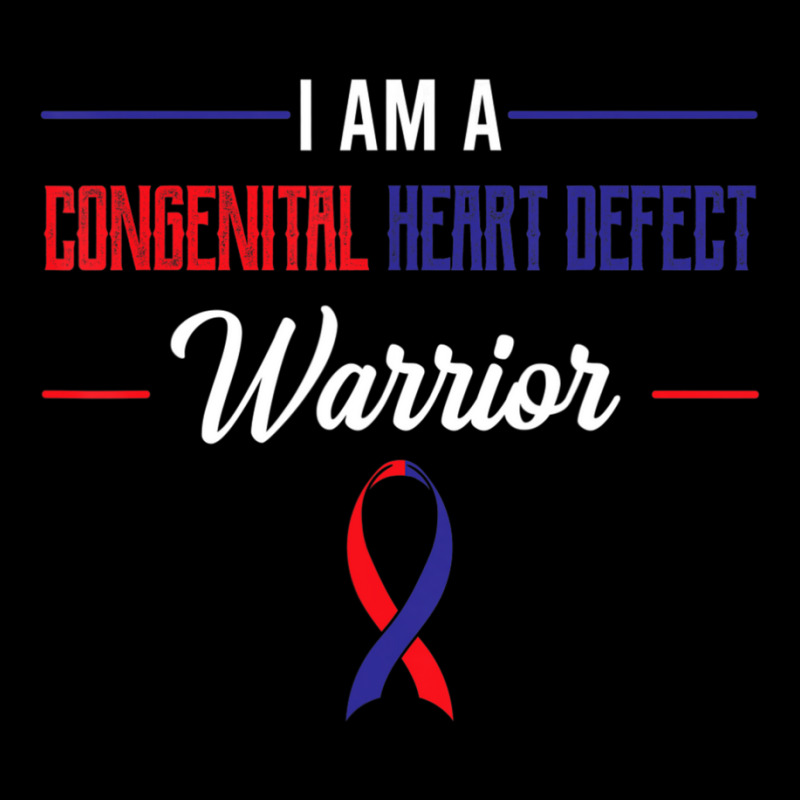 Congenital Heart Defect Warrior Blue And Red Ribbon Child Adjustable Cap | Artistshot