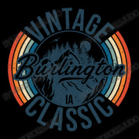 I Love Burlington Iowa Retro Vintage Classic Limited Edition Pocket T-shirt | Artistshot