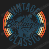 I Love Burlington Iowa Retro Vintage Classic Limited Edition Classic T-shirt | Artistshot