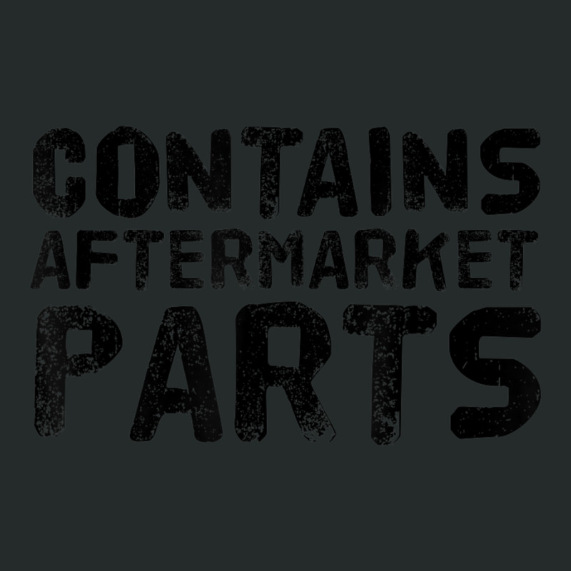 Contains Aftermarket Parts Amputation Prosthesis Women's Triblend Scoop T-shirt by cm-arts | Artistshot