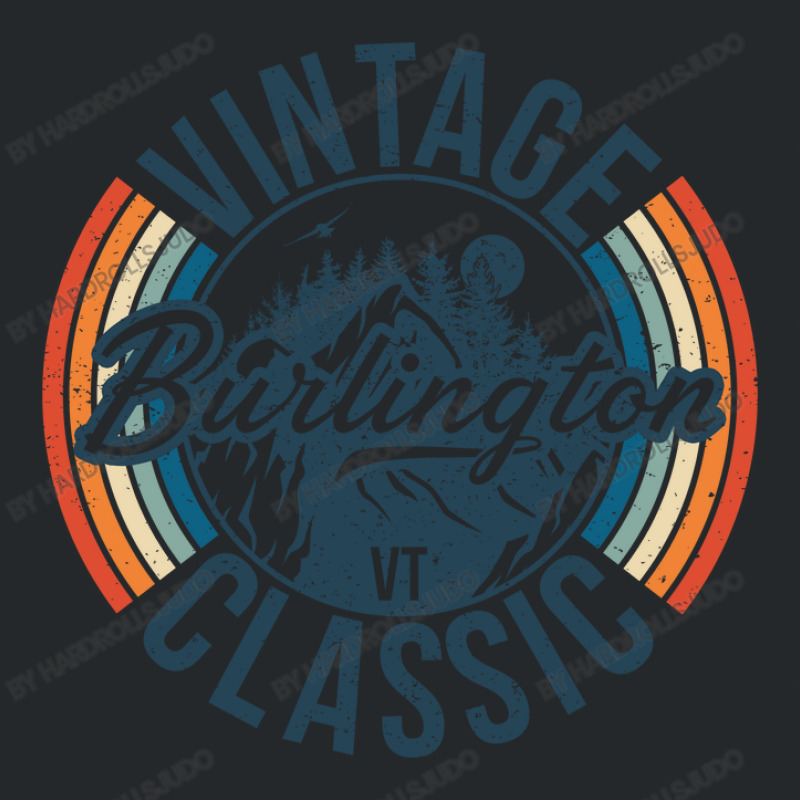 I Love Burlington Vermont Retro Vintage Classic Limited Edition Crewneck Sweatshirt | Artistshot