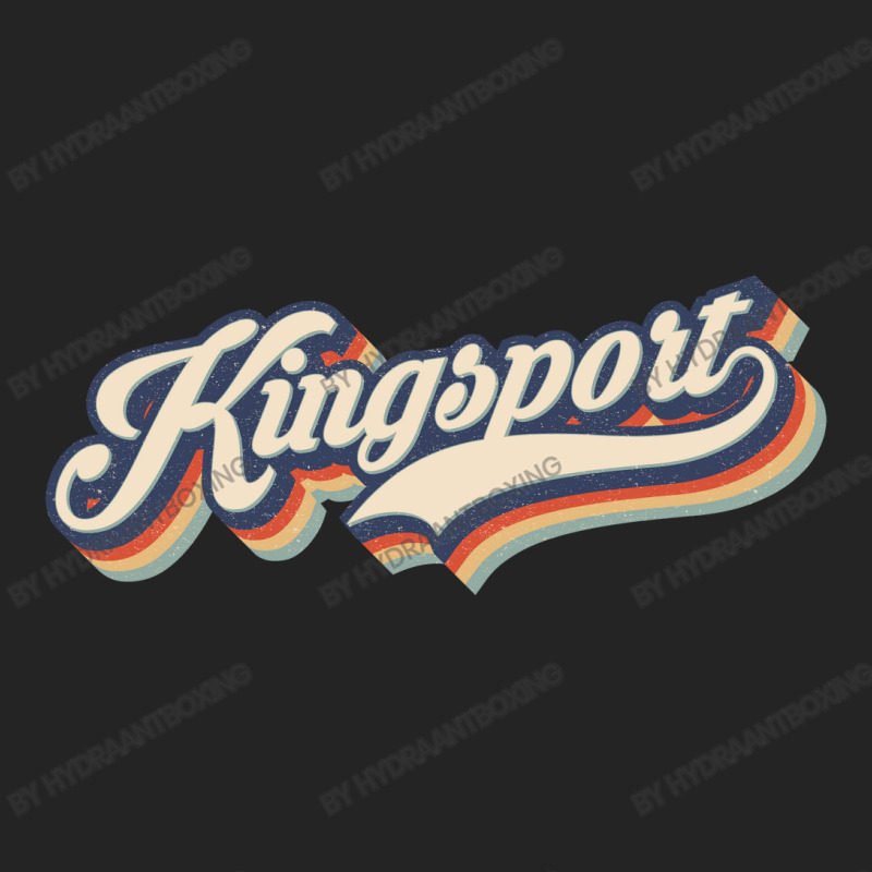 I Love Kingsport City Usa Retro Vintage 3/4 Sleeve Shirt | Artistshot