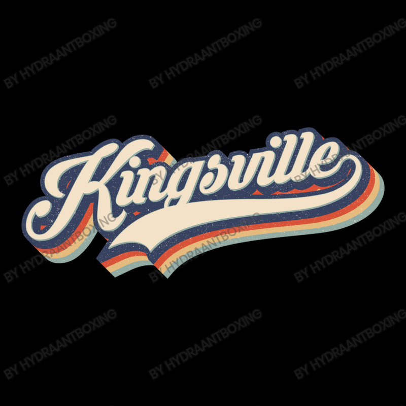 I Love Kingsville City Usa Retro Vintage V-neck Tee | Artistshot