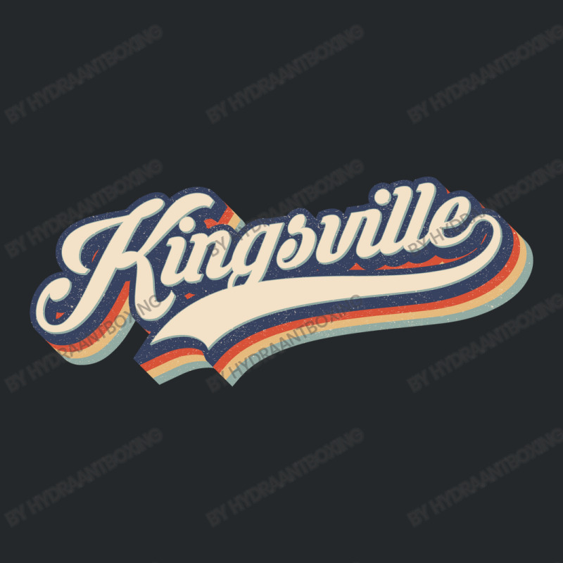 I Love Kingsville City Usa Retro Vintage Crewneck Sweatshirt | Artistshot