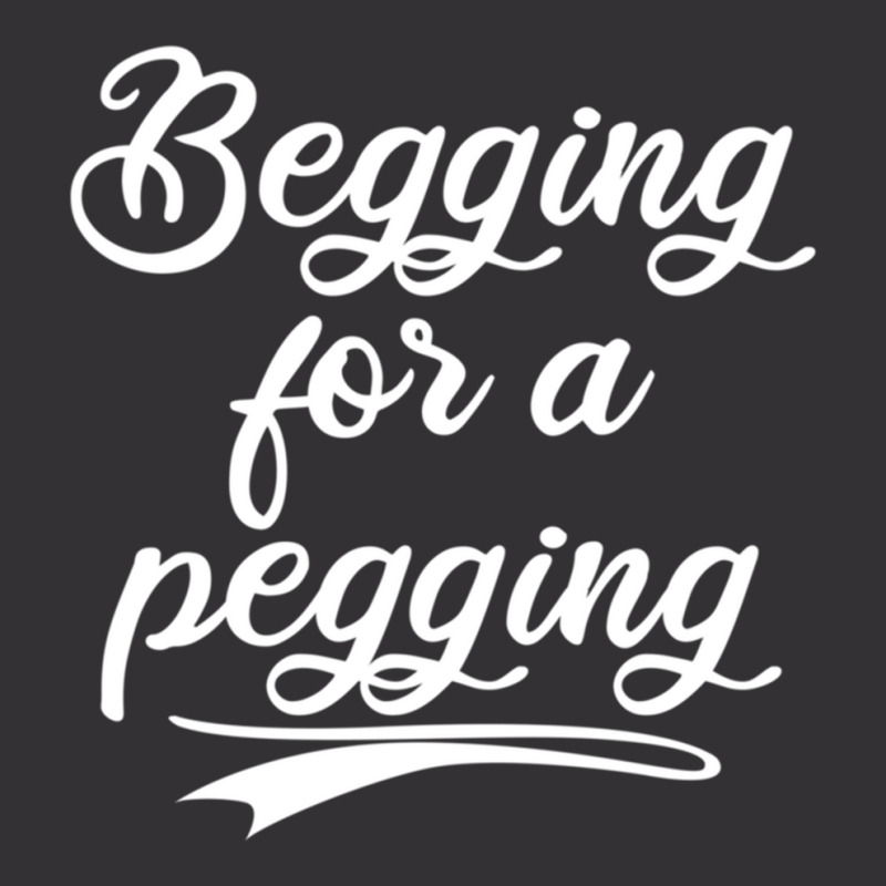 Begging For A Pegging Fitted Vintage Hoodie And Short Set | Artistshot