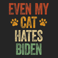 Even My Cat Hates Biden Conservative Anti Liberal Unisex Hoodie | Artistshot