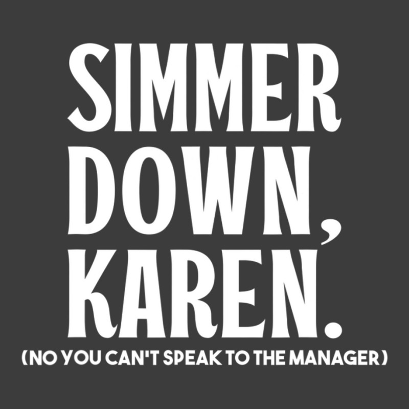 Simmer Down Karen You Can't Speak To Manager Karen Slang Men's Polo Shirt | Artistshot