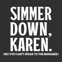 Simmer Down Karen You Can't Speak To Manager Karen Slang Champion Hoodie | Artistshot