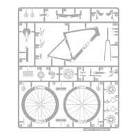 Road Bicycle Model Kit 3/4 Sleeve Shirt | Artistshot