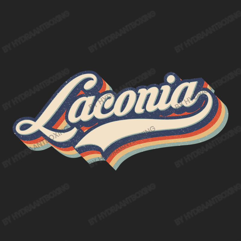 I Love Laconia City Usa Retro Vintage 3/4 Sleeve Shirt | Artistshot