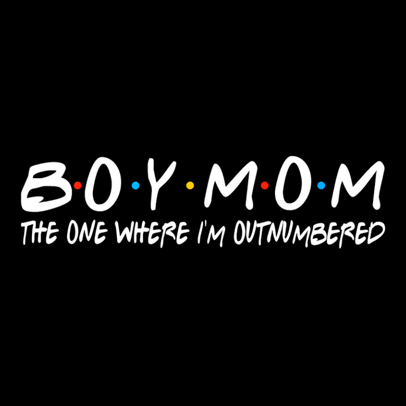 Boy With Mom The One Where I M Outnumbered Funny Vintage Men's 3/4 Sleeve Pajama Set | Artistshot