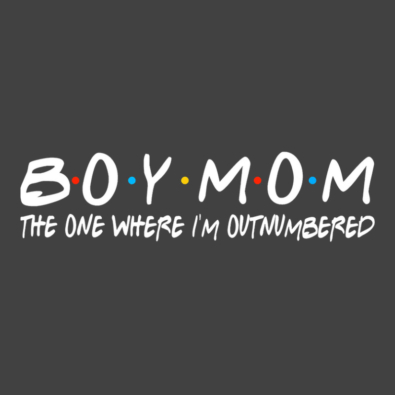 Boy With Mom The One Where I M Outnumbered Funny Vintage Vintage T-shirt | Artistshot