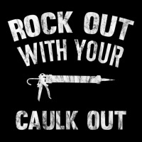 Rock Out With Your Caulk Out Plumber Distressed Zipper Hoodie | Artistshot