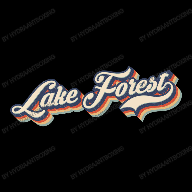 I Love Lake Forest City Usa Retro Vintage Fleece Short | Artistshot