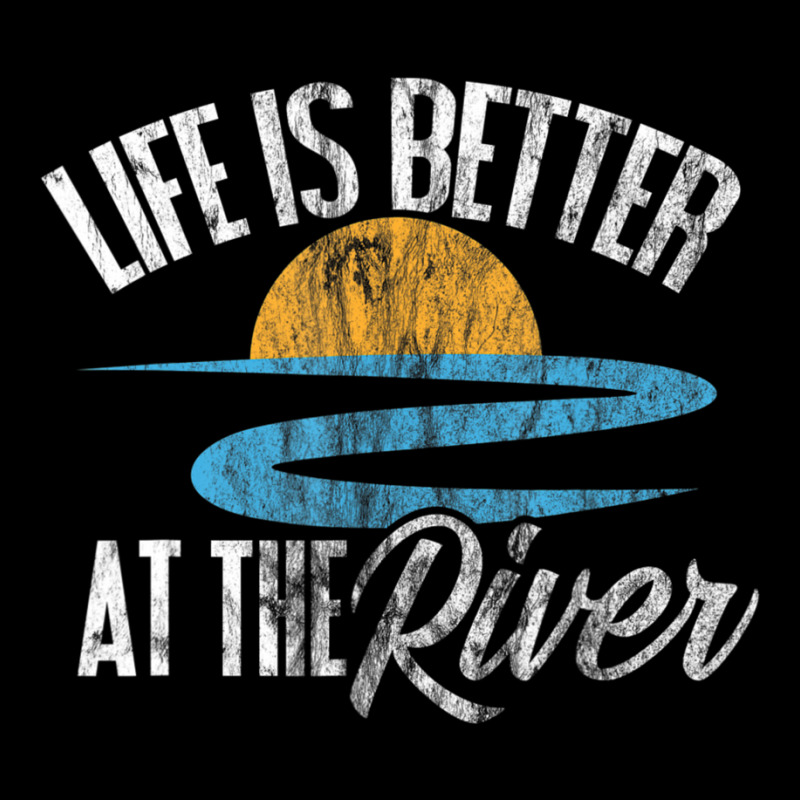 River Floating Quote Life Is Better At The River Camping Unisex Jogger by cm-arts | Artistshot