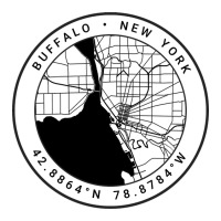 Buffalo Map Sticker | Artistshot