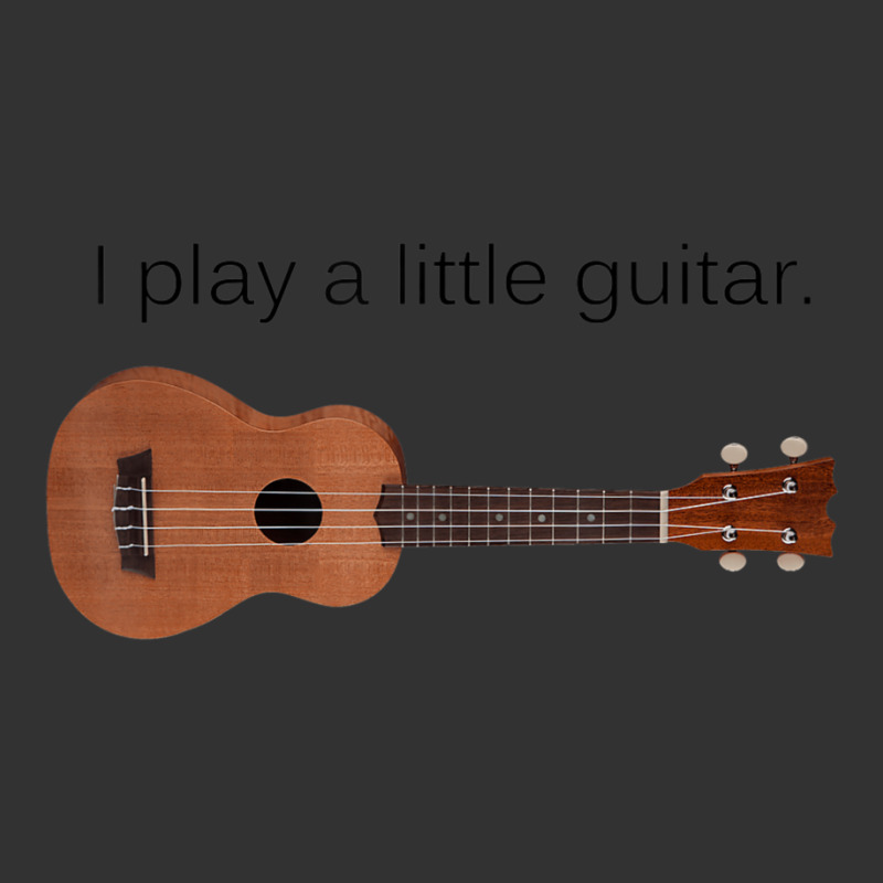 I Play A Little Guitar Pun Ukulele Player Baby Bodysuit by cm-arts | Artistshot