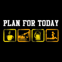 Excavator Heavy Equipment Operator Plan For Today Unisex Jogger | Artistshot