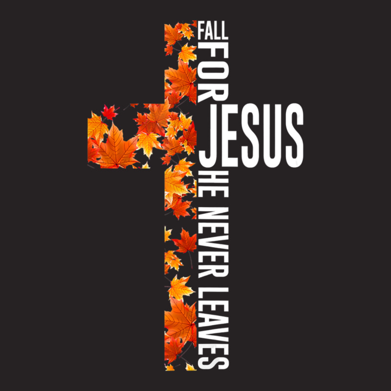 Fall For Jesus He Never Leaves Christian Faith Jesus Cross Vintage Cap by cm-arts | Artistshot