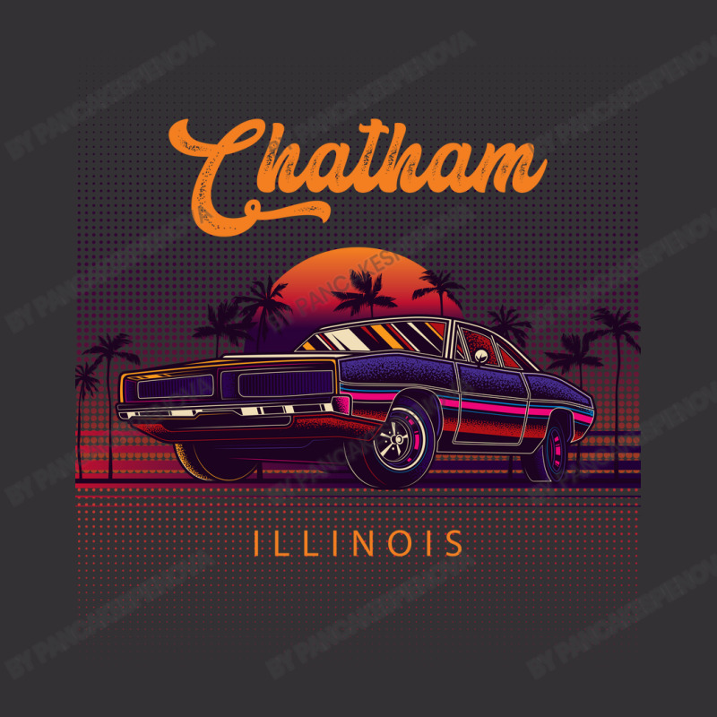 Chatham Illinois Retro Vintage 80s 90s Muscle Cars Retrowave Aesthetic Vintage Short by pancakespienova | Artistshot