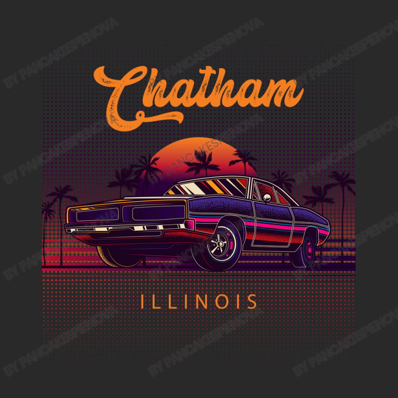 Chatham Illinois Retro Vintage 80s 90s Muscle Cars Retrowave Aesthetic Toddler T-shirt by pancakespienova | Artistshot