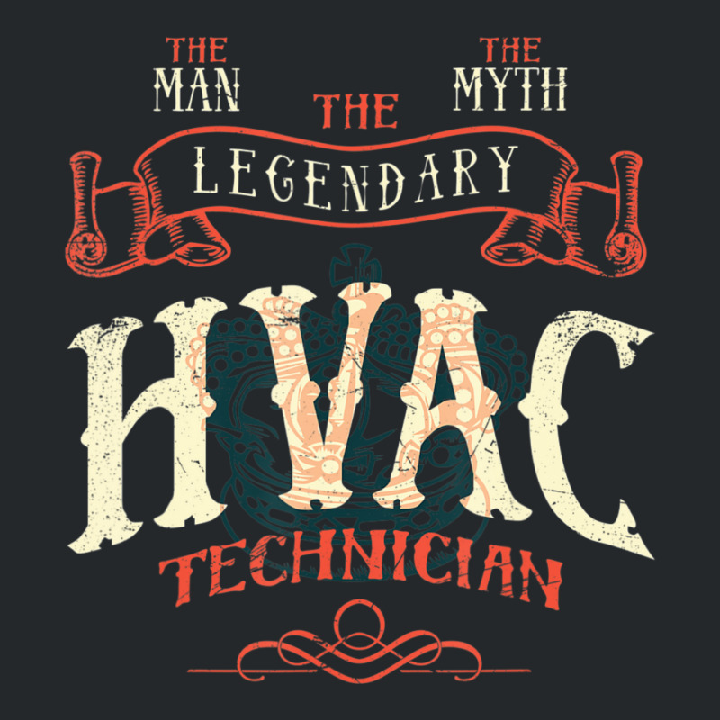 The Man The Myth Hvac Technician Ac Tech Repairman Crewneck Sweatshirt by cm-arts | Artistshot