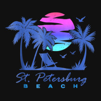 St. Petersburg Beach St Pete Florida Vacation Vintage Sunset Graphic Youth T-shirt | Artistshot