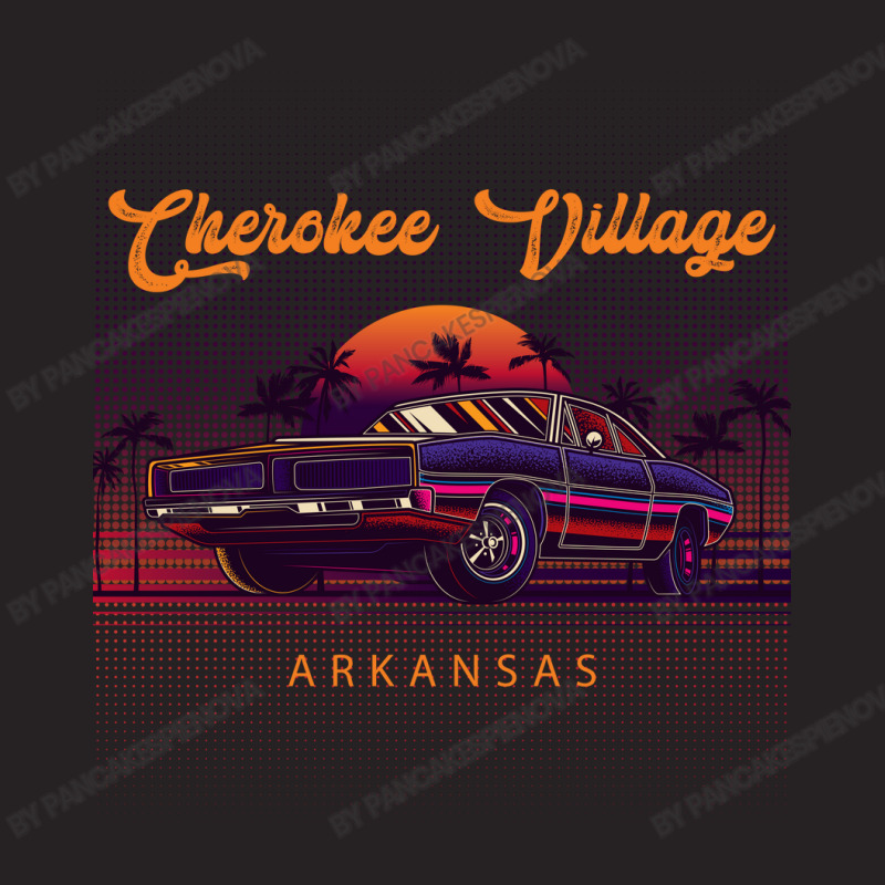 Cherokee Village Arkansas Retro Vintage 80s 90s Muscle Cars Retrowave Vintage Cap | Artistshot