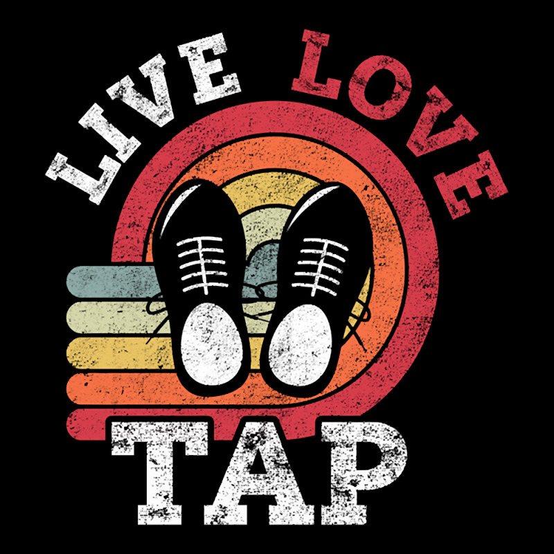 Live Love Tap Dance Dancer Distressed Retro Vintage Style-s3j3c Cropped Sweater by Kandurip541 | Artistshot