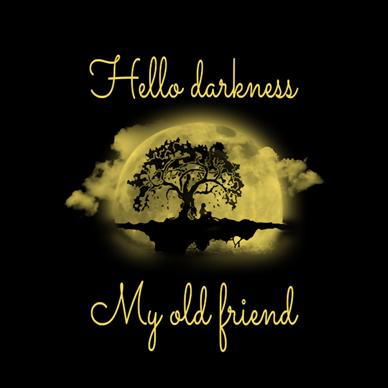 Hello Darkness My Old Friend Hippie Youth Hoodie | Artistshot