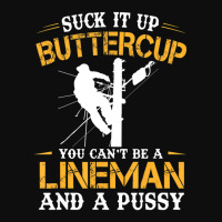 Electric Power Lineman Men Suck Up Buttercup Crop Top | Artistshot