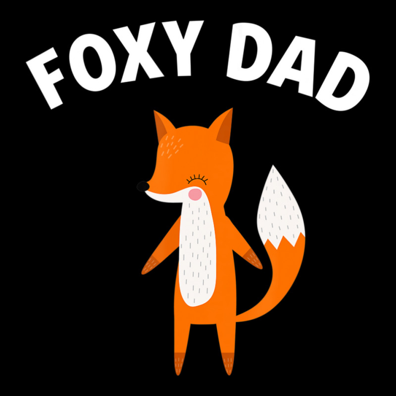 Foxy Dad Father's Day Fox Pun Joke V-neck Tee | Artistshot