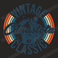 I Love Canastota New York Retro Vintage Classic Limited Edition Ladies Fitted T-shirt | Artistshot