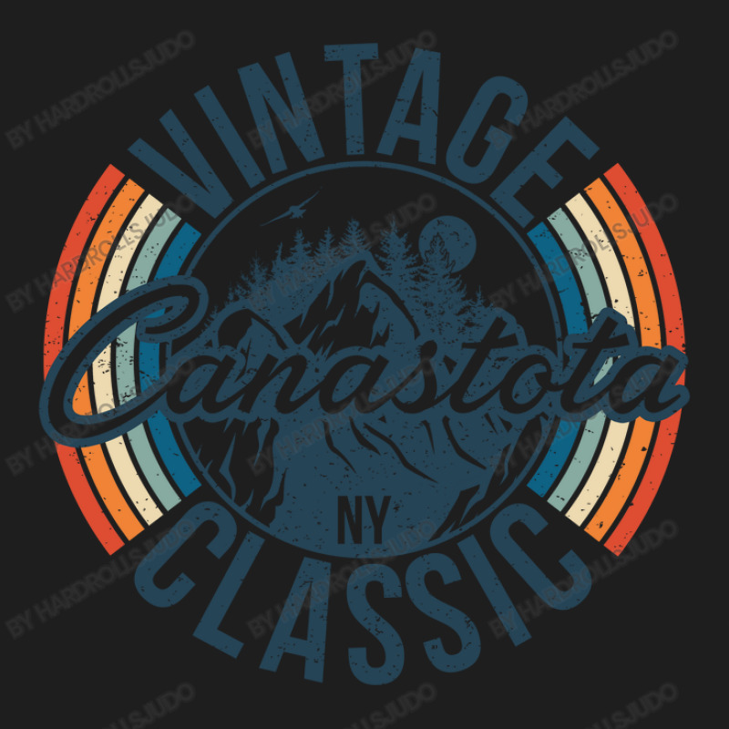 I Love Canastota New York Retro Vintage Classic Limited Edition Classic T-shirt by hardrollsjudo | Artistshot